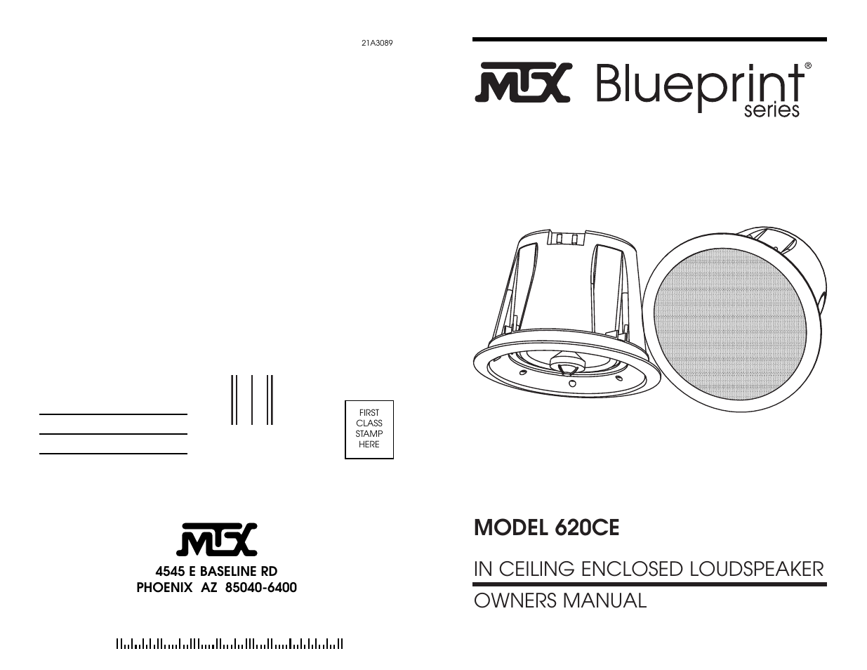 MTX Audio 620CE User Manual | 4 pages