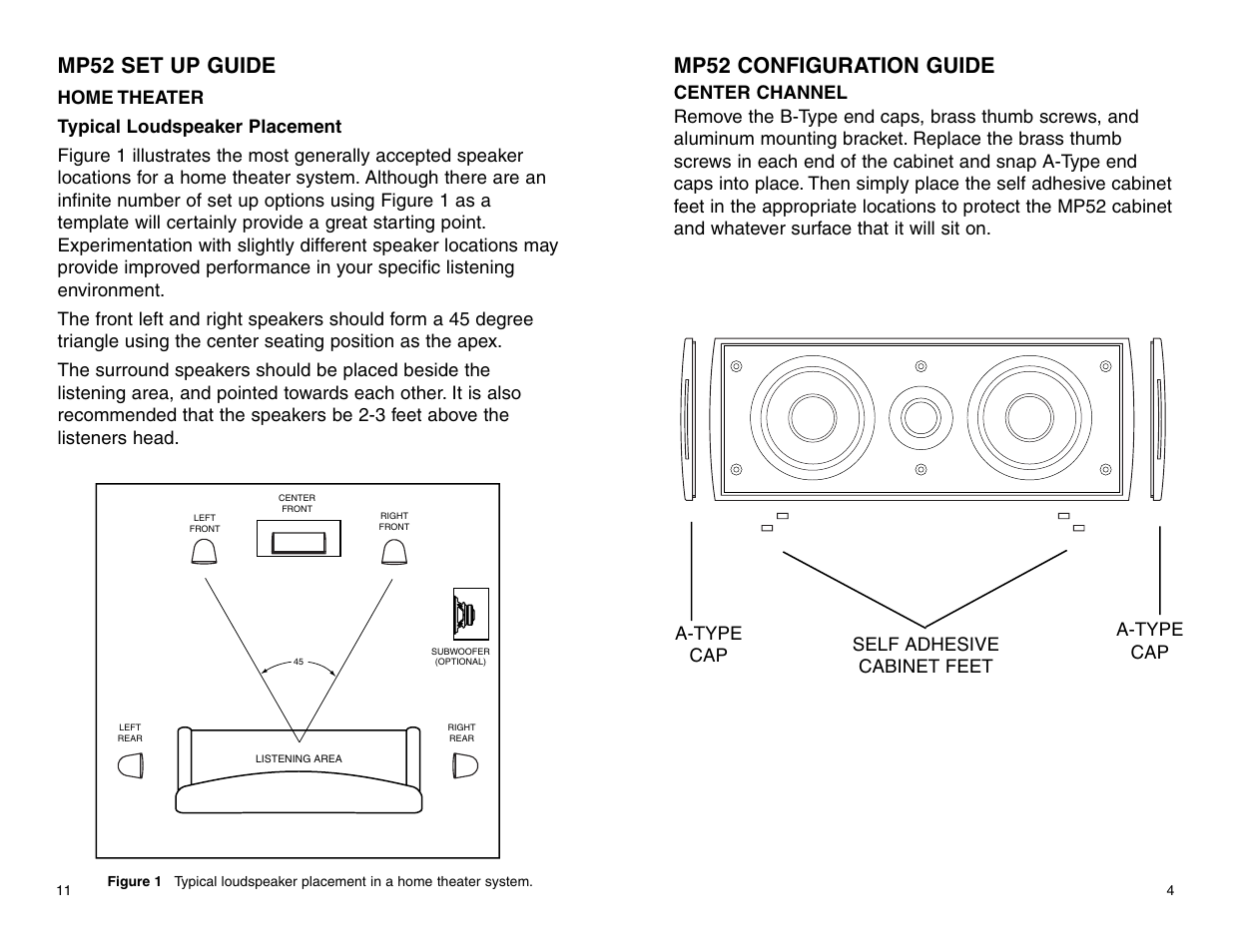 Mp52 configuration guide, Mp52 set up guide | MTX Audio MP52B User Manual | Page 5 / 8