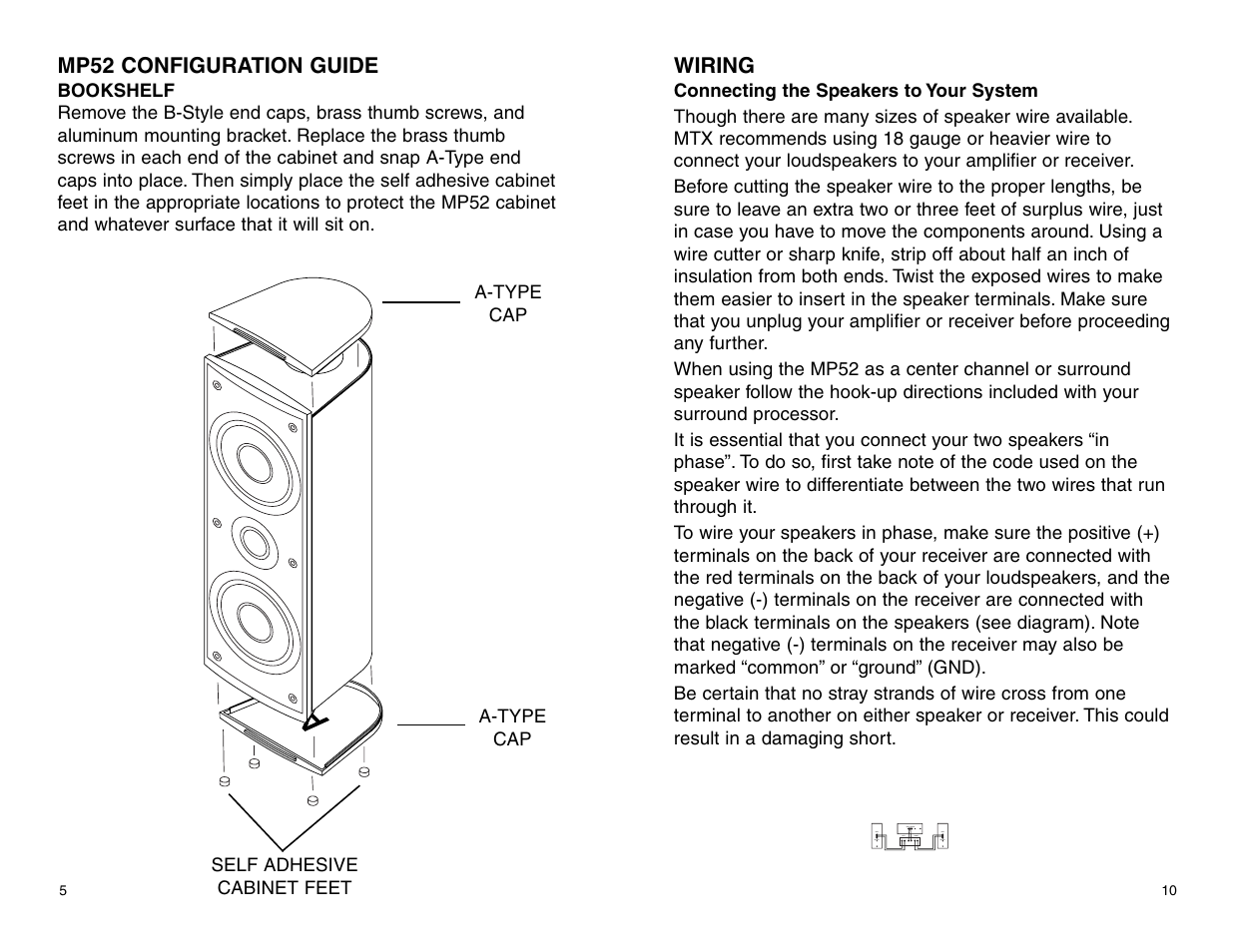 MTX Audio MP52B User Manual | Page 6 / 8