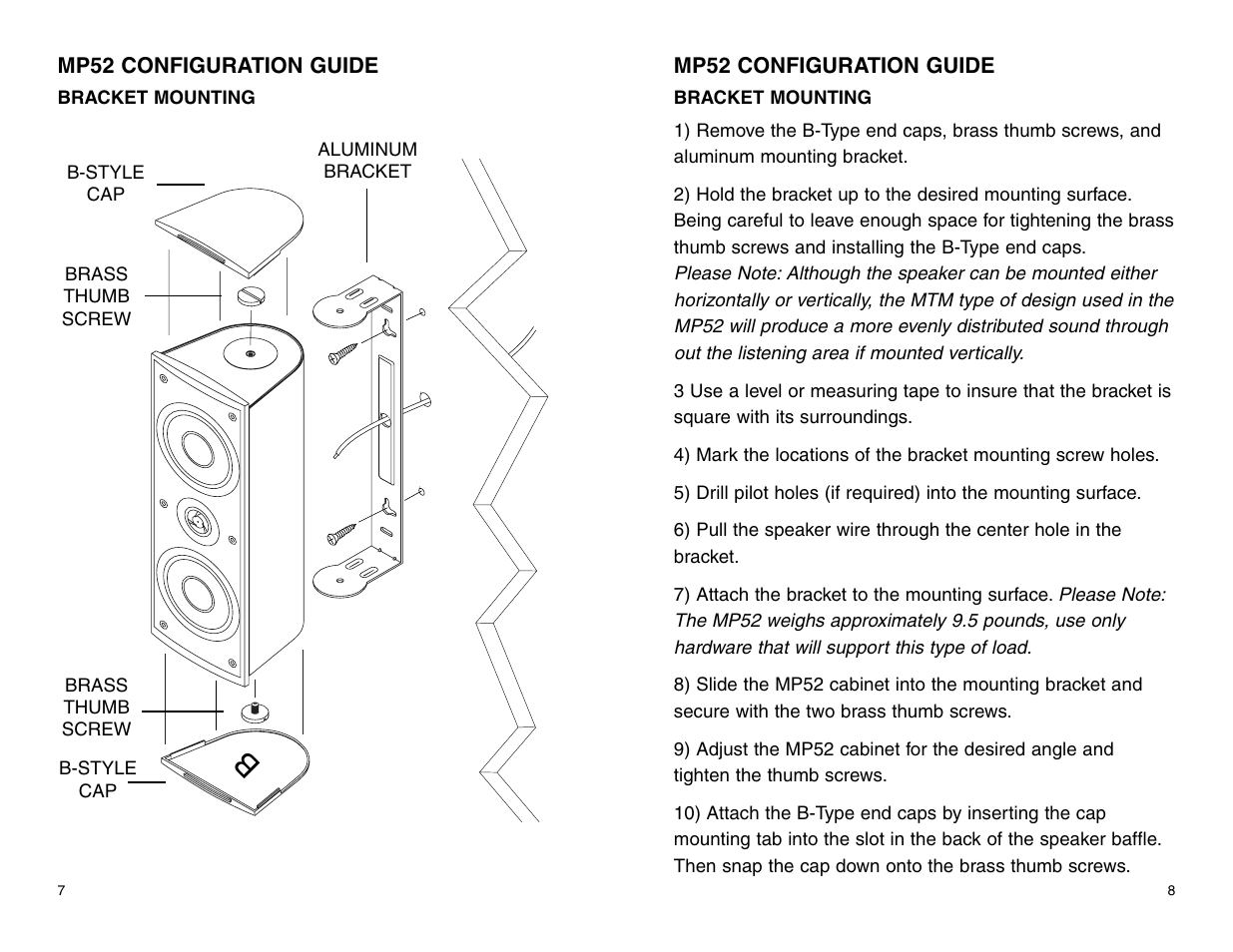 MTX Audio MP52B User Manual | Page 8 / 8