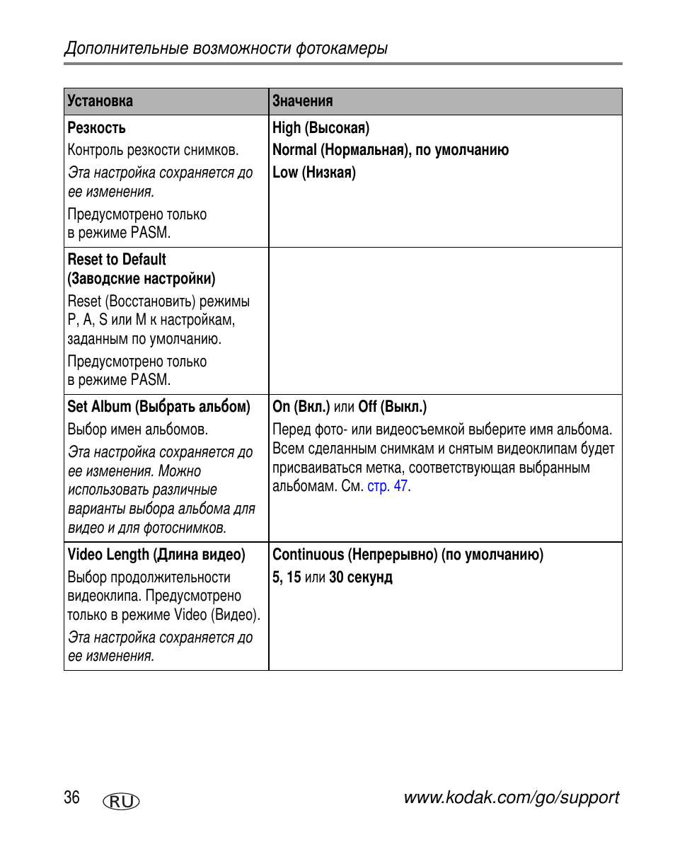 Kodak Z650 User Manual | Page 42 / 94