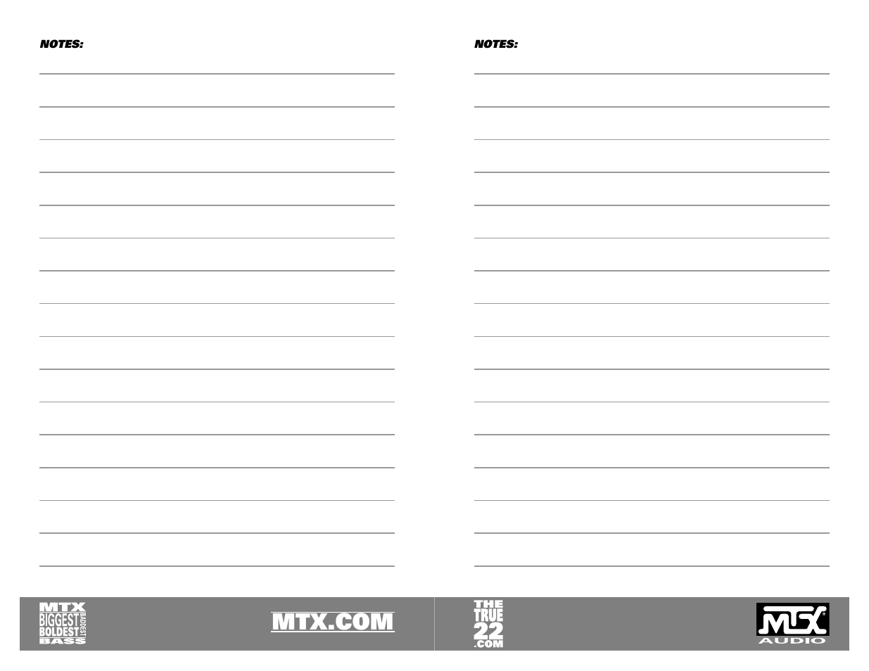 MTX Audio JackHammer User Manual | Page 8 / 9