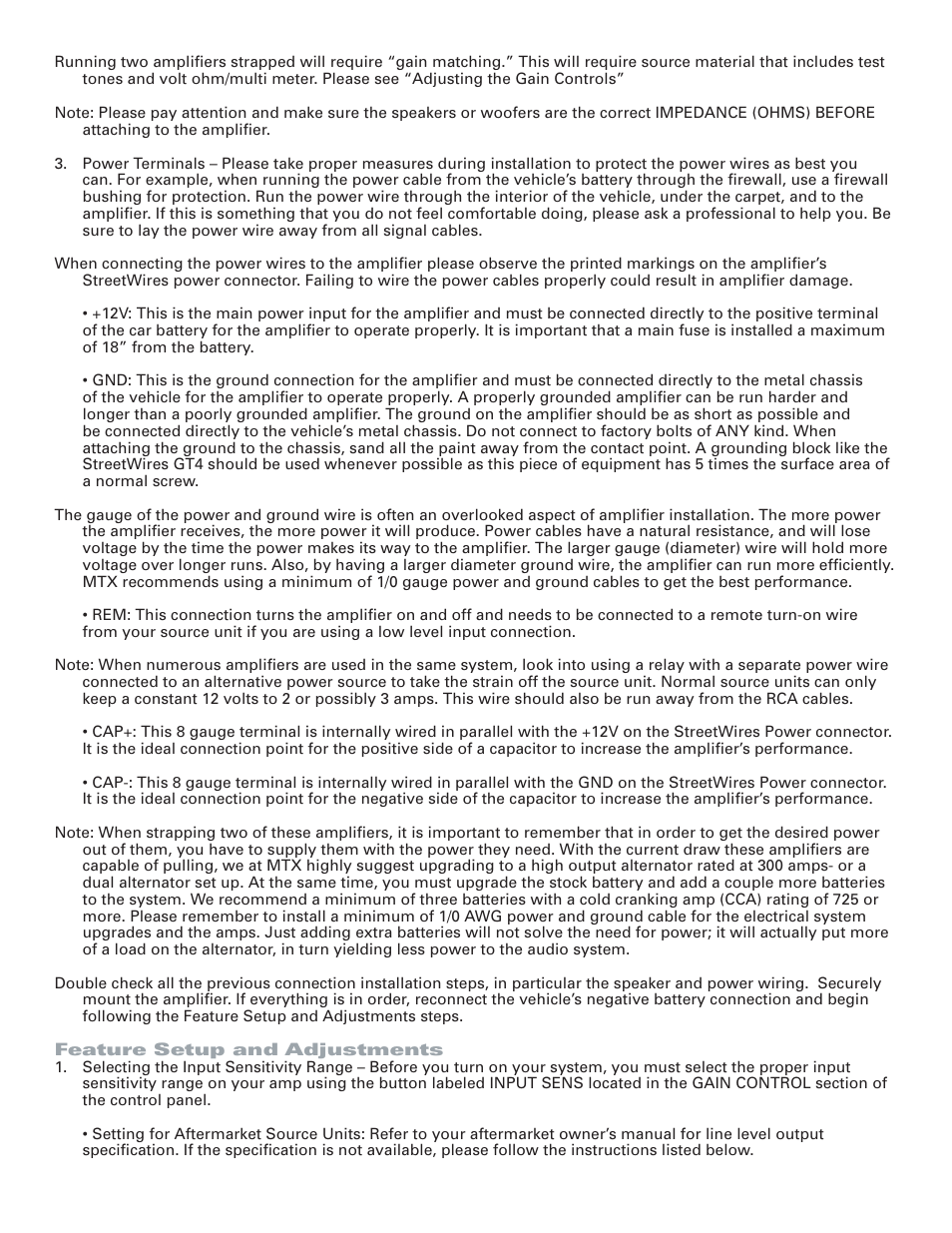 MTX Audio TA81001 User Manual | Page 4 / 6