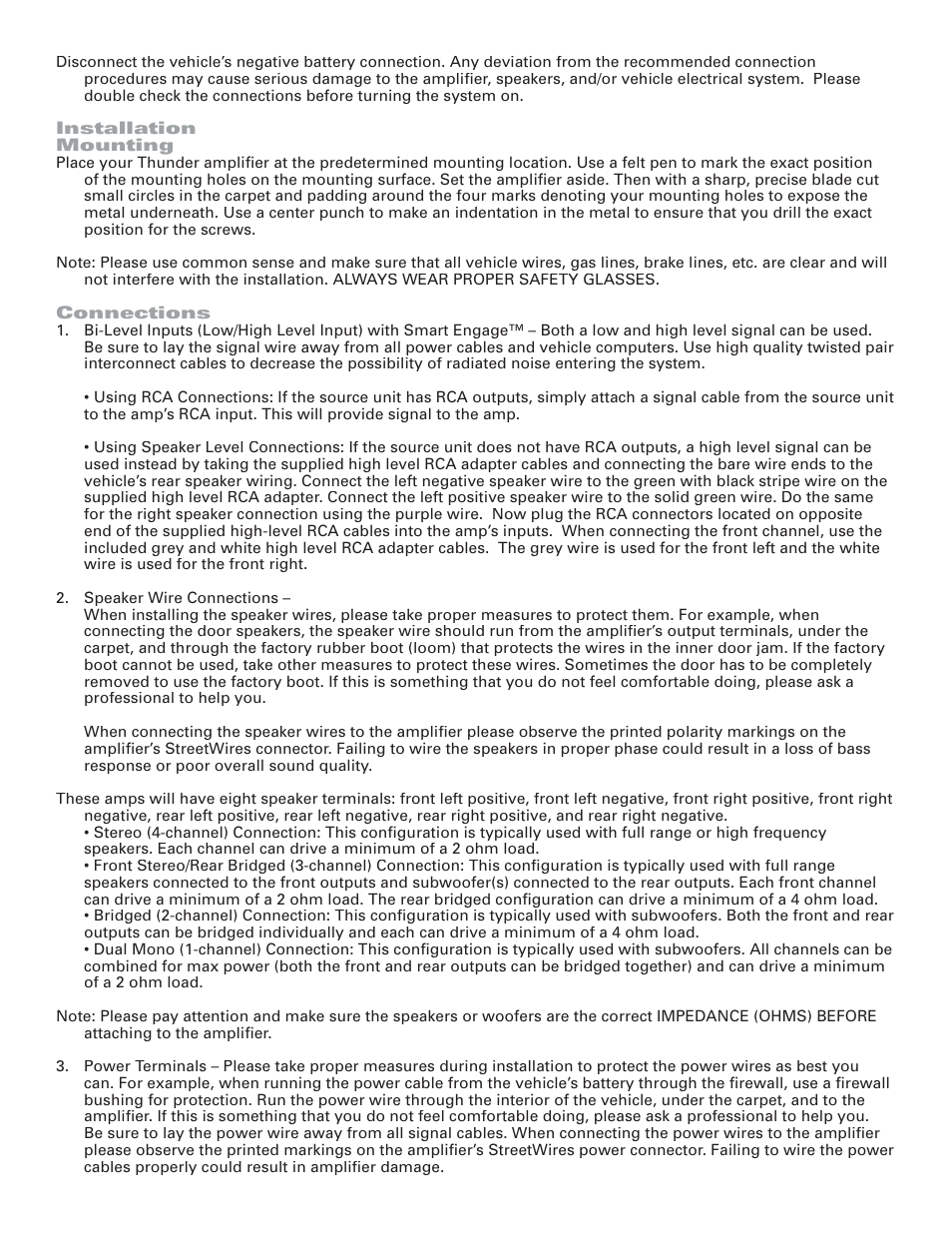 MTX Audio TA7804 User Manual | Page 3 / 6