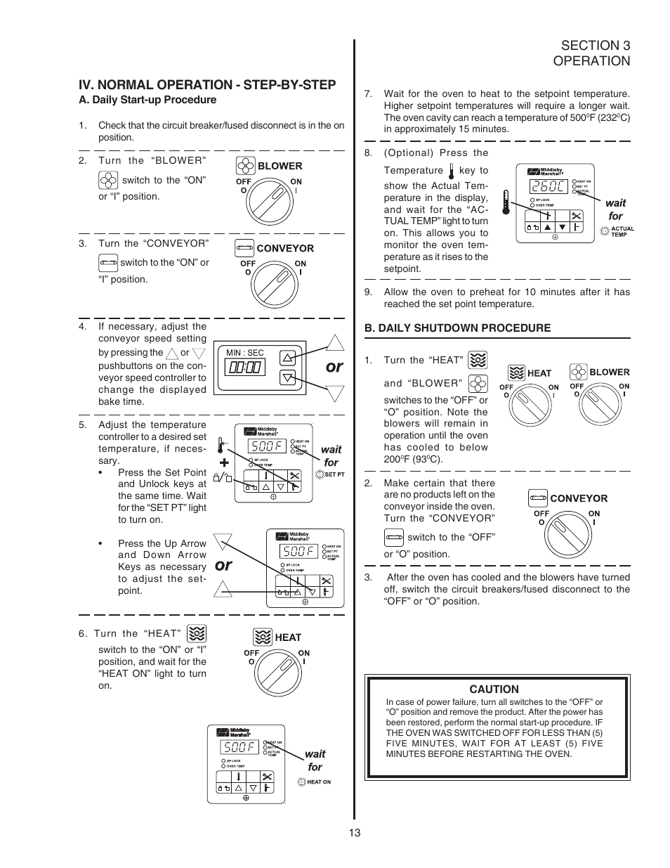 Middleby Cooking Systems Group PS520E User Manual | Page 17 / 40