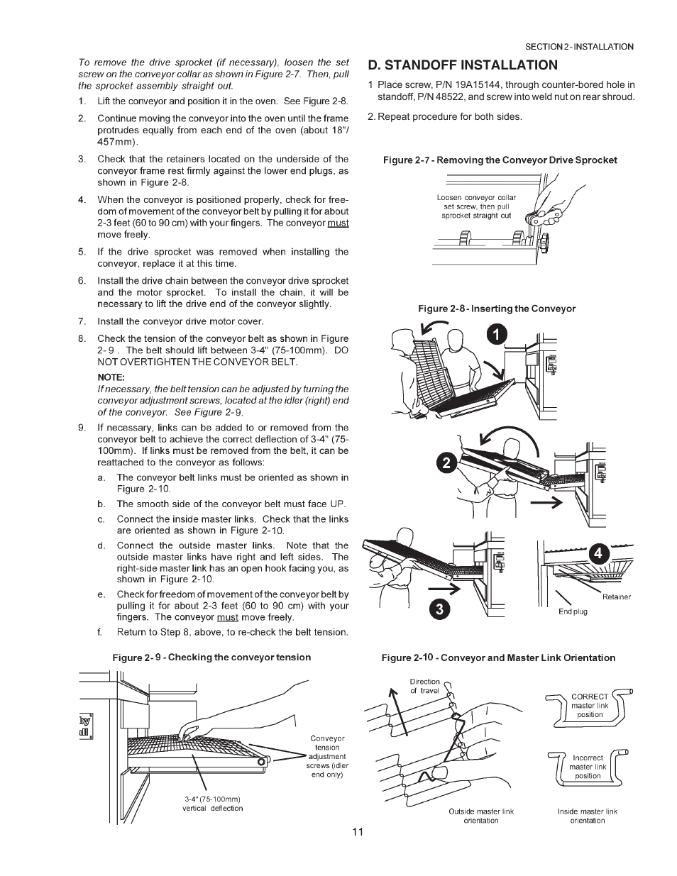 Middleby Cooking Systems Group Gas Oven PS770 User Manual | Page 11 / 24