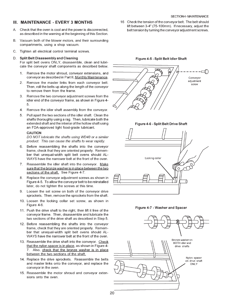 Middleby Cooking Systems Group Gas Oven PS770 User Manual | Page 20 / 24