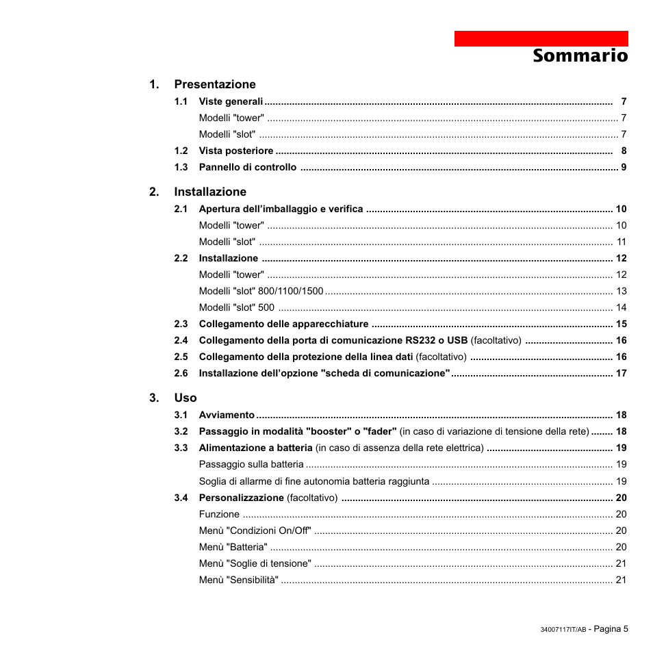 MGE UPS Systems 800 Rack User Manual | Page 102 / 196