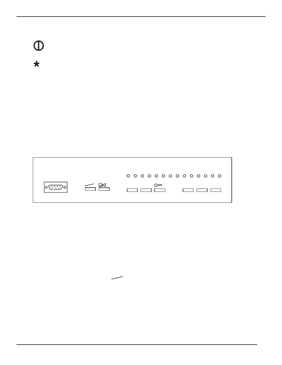 3 numb, 3 hidden panel indi, Hidden panel indicator controls | 3 numbered lights -10, Hidden panel indicators -10 | MGE UPS Systems EPS 8000 User Manual | Page 20 / 54