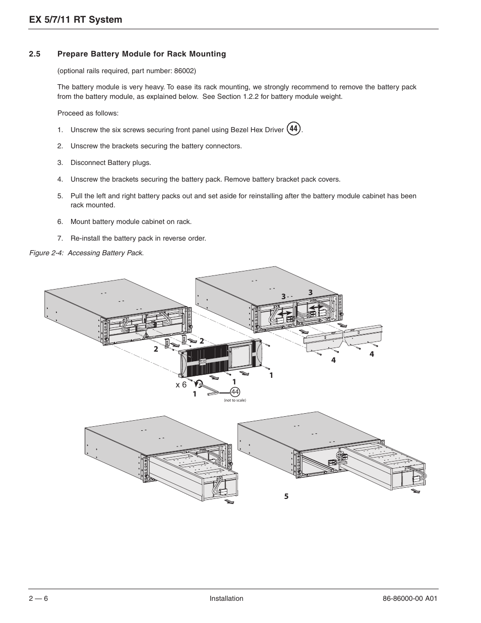 Ex 5/7/11 rt system | MGE UPS Systems EX 7RT User Manual | Page 30 / 72