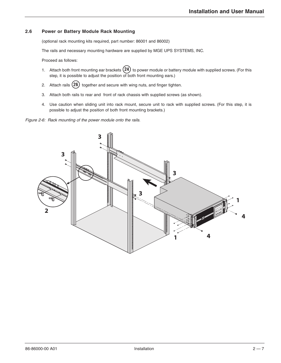 MGE UPS Systems EX 7RT User Manual | Page 31 / 72