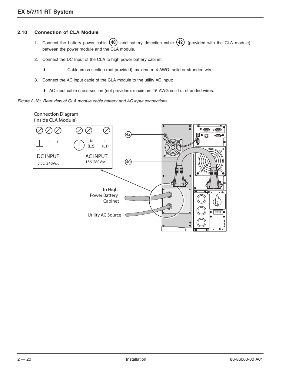 MGE UPS Systems EX 7RT User Manual | Page 44 / 72