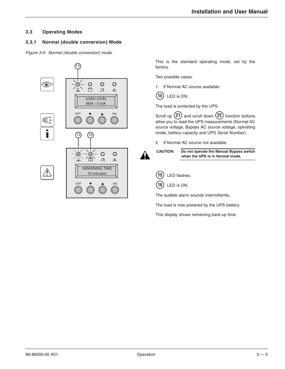 Installation and user manual | MGE UPS Systems EX 7RT User Manual | Page 49 / 72