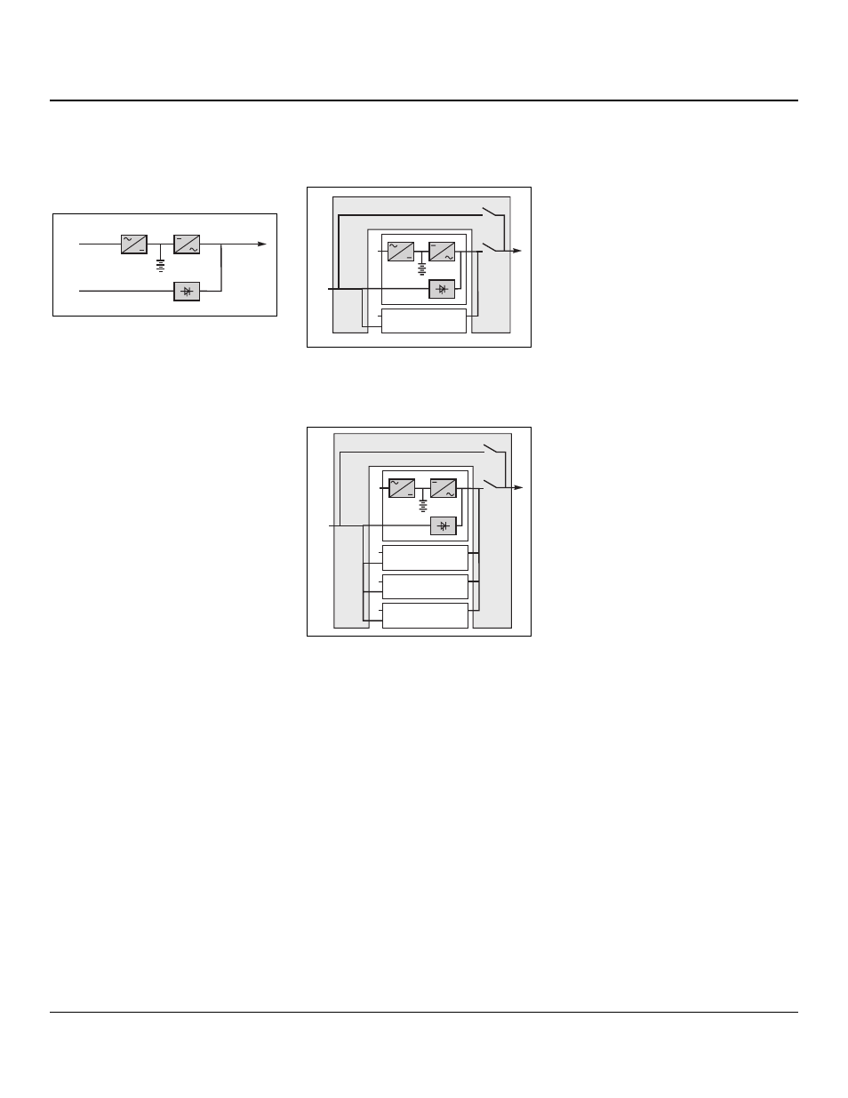 Different types of galaxy pw™ systems, Isolation and protection devices, Introduction | Single-ups unit, Parallel ups system, User’s manual | MGE UPS Systems Galaxy PW User Manual | Page 13 / 44