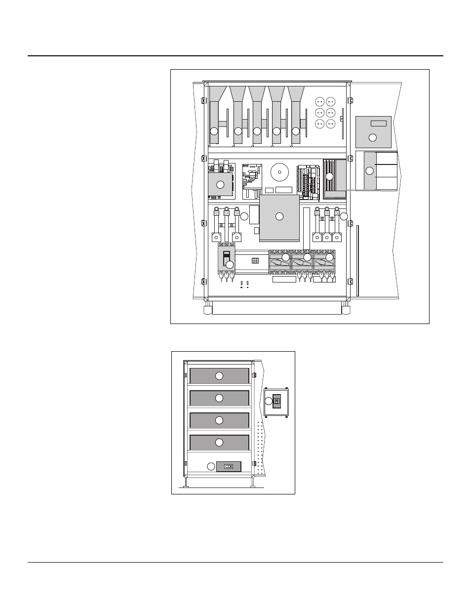 Galaxy pw™ cabinets, Description of, Description of galaxy pw™ cabinets ups cabinet | Battery cabinet, 10 description of galaxy pw, Cabinets, Galaxy pw | MGE UPS Systems Galaxy PW User Manual | Page 18 / 44