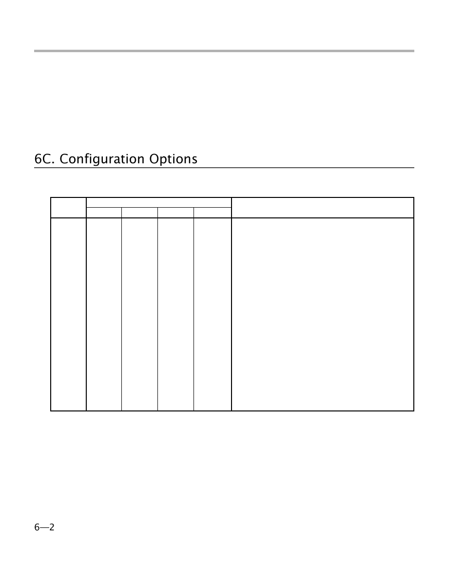 6c. configuration options | MGE UPS Systems 4 User Manual | Page 24 / 34