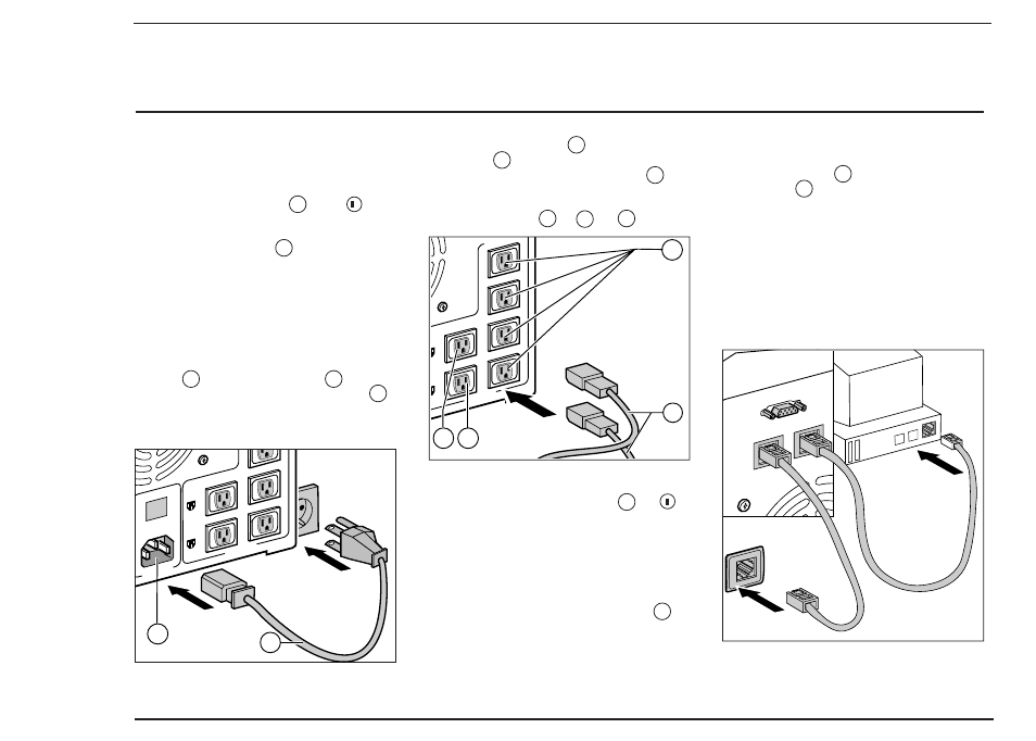 Mise en service, Mise en place, Contrôles préliminaires | Raccordements | MGE UPS Systems 14+ User Manual | Page 23 / 44