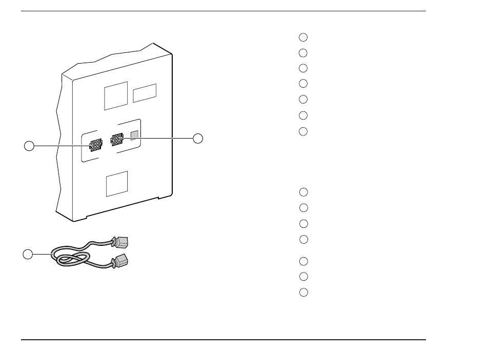 Key to diagrams page 6, Légende des dessins page 6 | MGE UPS Systems 14+ User Manual | Page 8 / 44