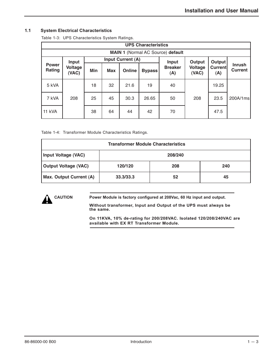 MGE UPS Systems EX-7 User Manual | Page 17 / 76