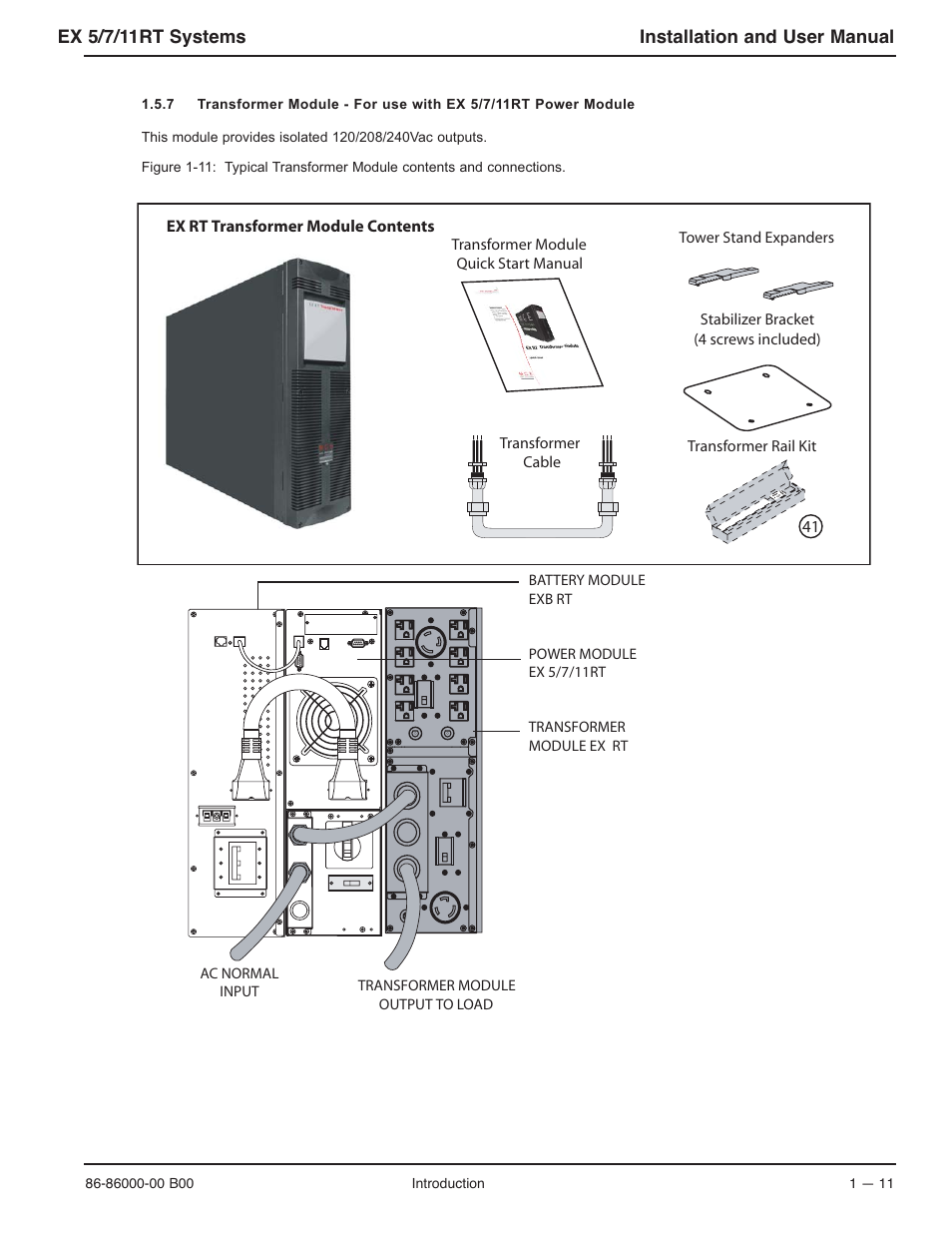 MGE UPS Systems EX-7 User Manual | Page 25 / 76