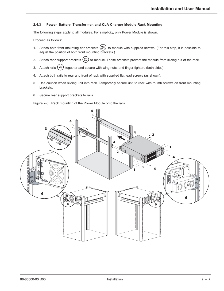 MGE UPS Systems EX-7 User Manual | Page 33 / 76