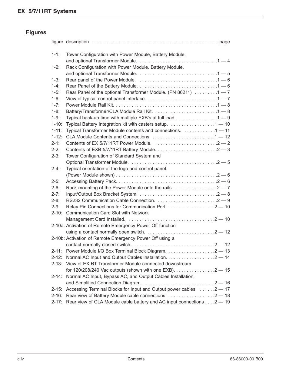 MGE UPS Systems EX-7 User Manual | Page 8 / 76