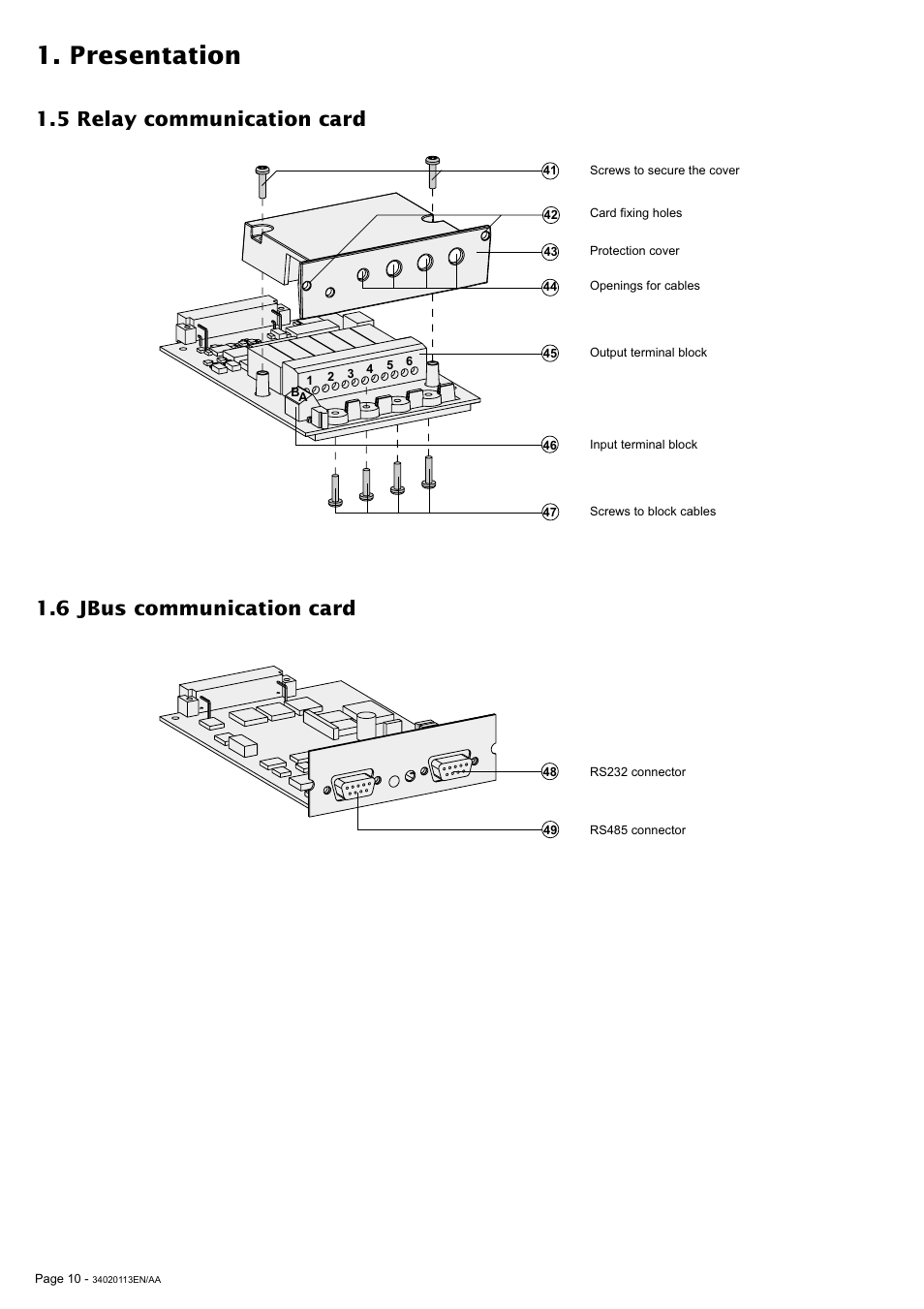 Presentation | MGE UPS Systems 30A User Manual | Page 10 / 30