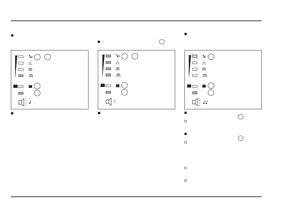 Bediening, Vervolg), Overbelasting | Terugkeer van de netstroom, Niveau van belasting door aangesloten apparatuur | MGE UPS Systems pulsar EX15 User Manual | Page 100 / 106