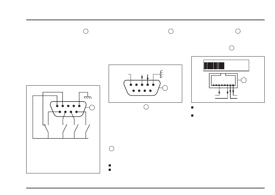 Communication, Information d'états, Communication rs232/ascii | Communication snmp | MGE UPS Systems pulsar EX15 User Manual | Page 23 / 106