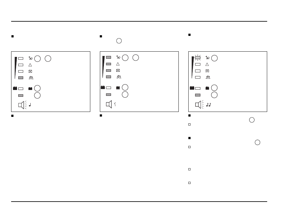 Segue), Ritorno alla rete elettrica, Sovraccarico | Livello di carica di utenza | MGE UPS Systems pulsar EX15 User Manual | Page 72 / 106