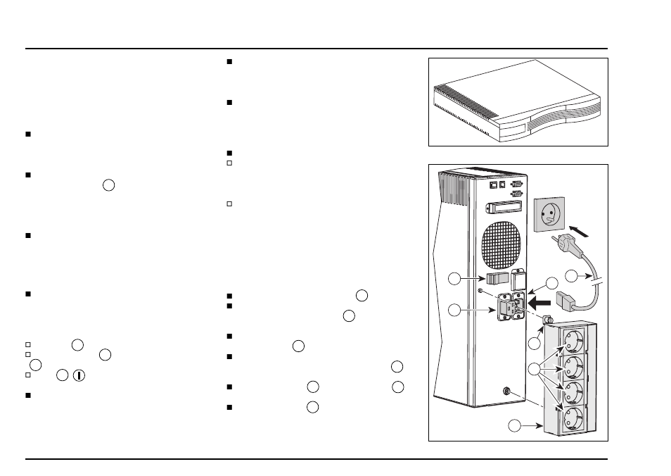 Inbedrijfstellen, Installeren, Controle vooraf | Aansluiten van de pulsar ex, Pulsar ex met "uitgangen" module | MGE UPS Systems pulsar EX15 User Manual | Page 94 / 106