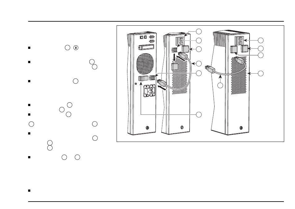 Inbedrijfstellen, Vervolg), Aansluiten van de pulsar exb extra accukasten | MGE UPS Systems pulsar EX15 User Manual | Page 97 / 106