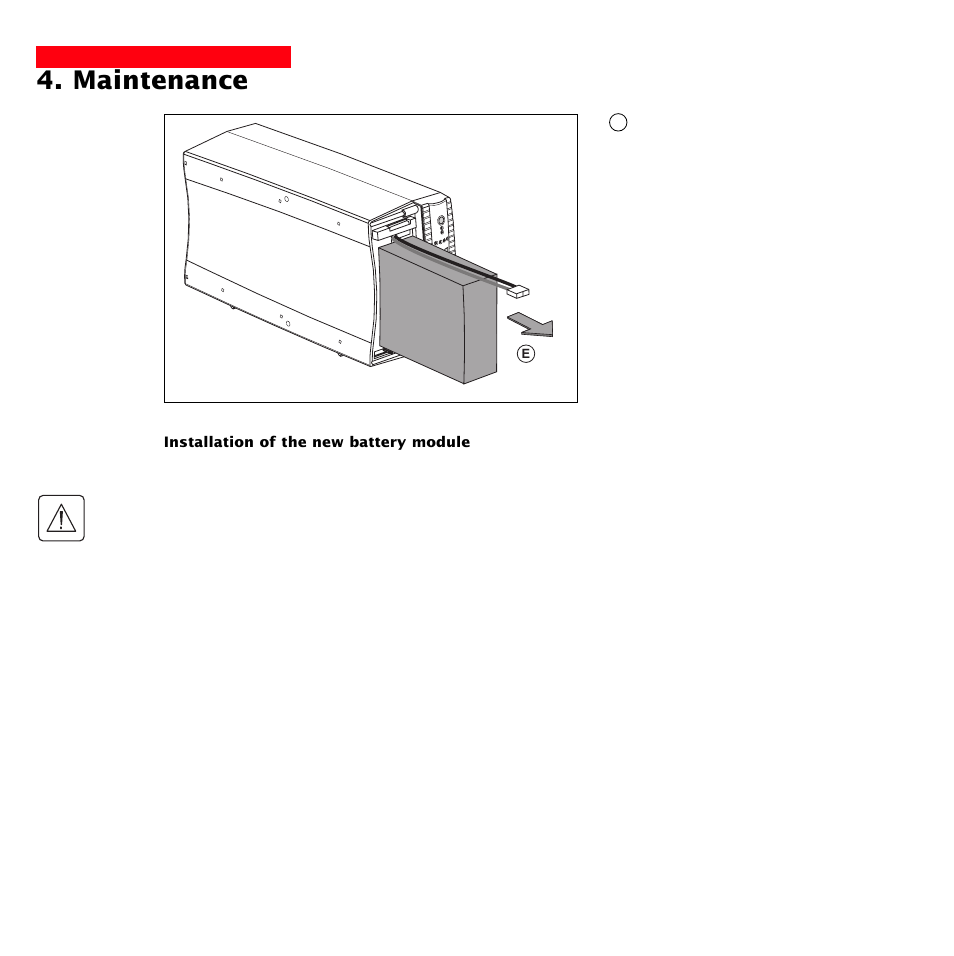 Maintenance | MGE UPS Systems 1500 Tower User Manual | Page 24 / 36