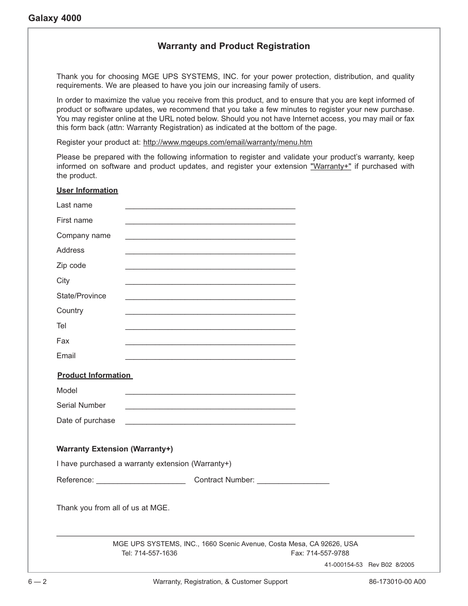 MGE UPS Systems 40-75KVA User Manual | Page 44 / 56