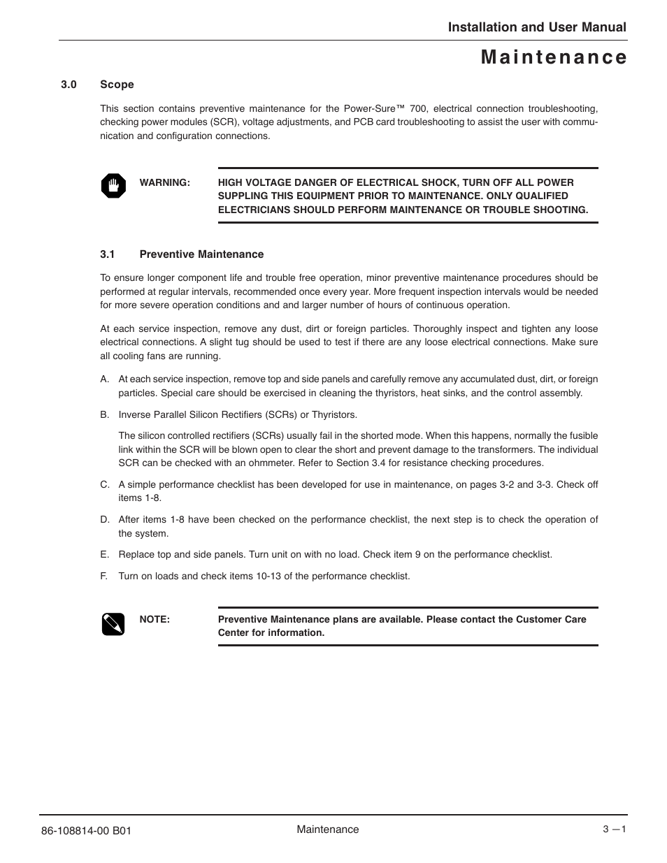 MGE UPS Systems POWER-SURE 700 User Manual | Page 23 / 52