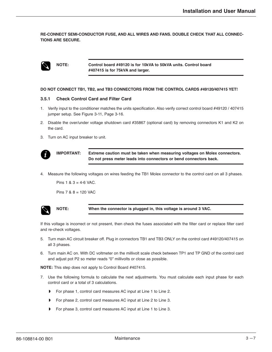 Installation and user manual | MGE UPS Systems POWER-SURE 700 User Manual | Page 29 / 52