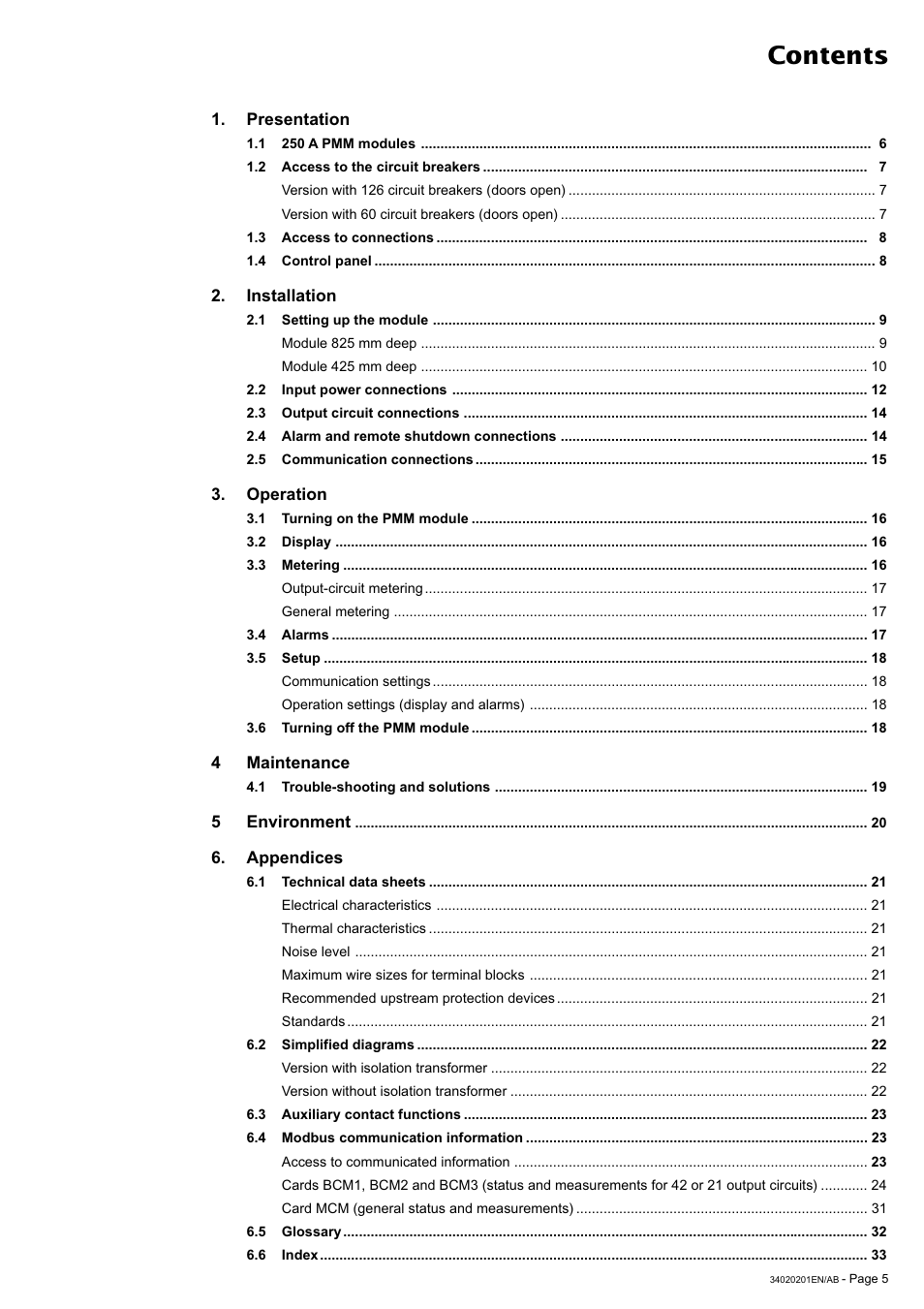 MGE UPS Systems 250A User Manual | Page 5 / 34