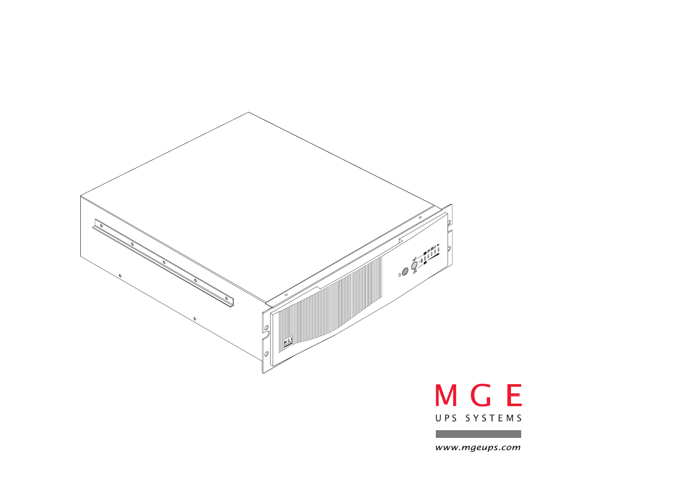 MGE UPS Systems EX20Rack User Manual | 24 pages