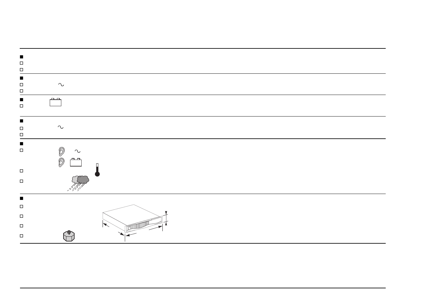 Technical data | MGE UPS Systems EX20Rack User Manual | Page 12 / 24