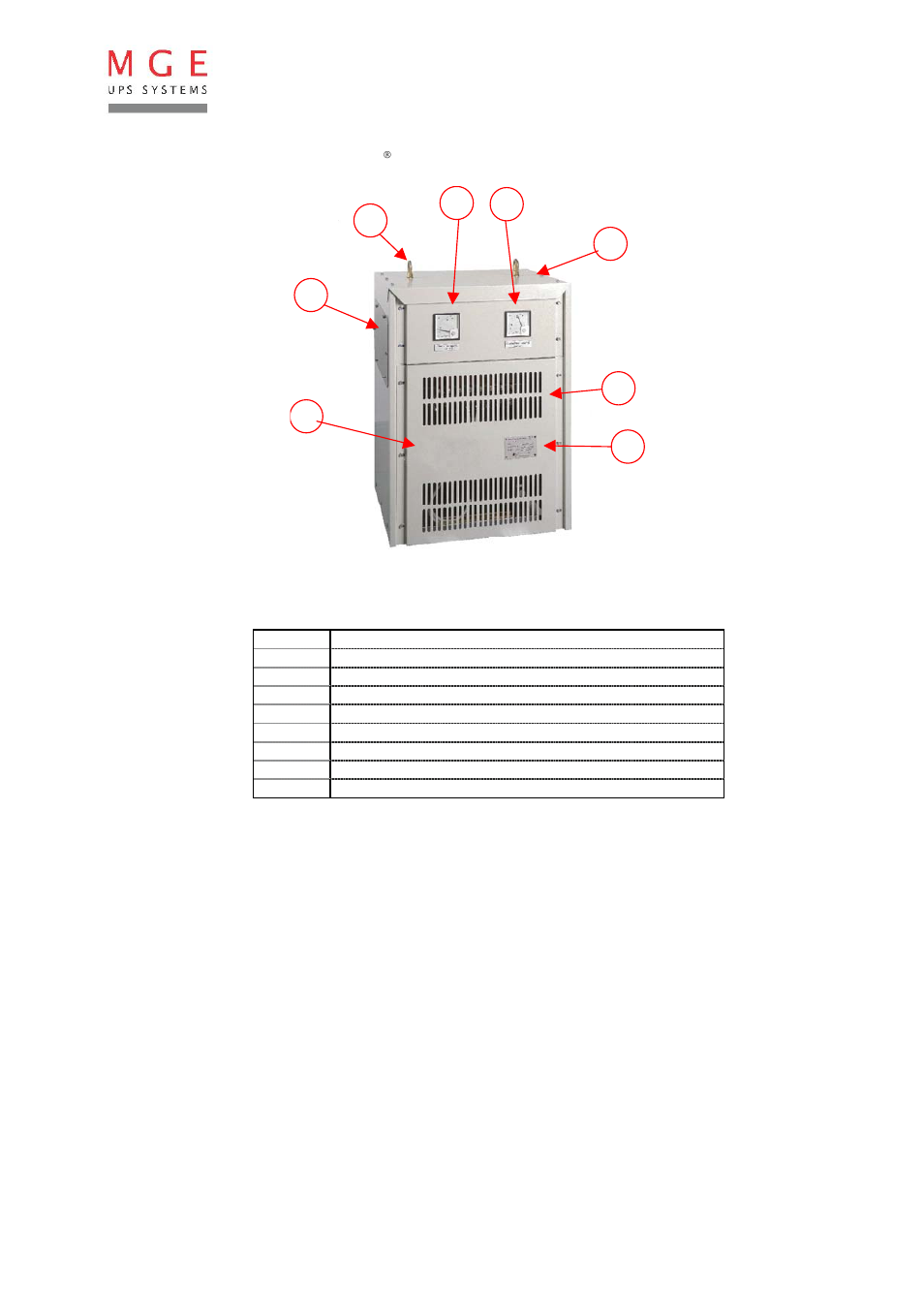 MGE UPS Systems 12280 kVA User Manual | Page 4 / 13