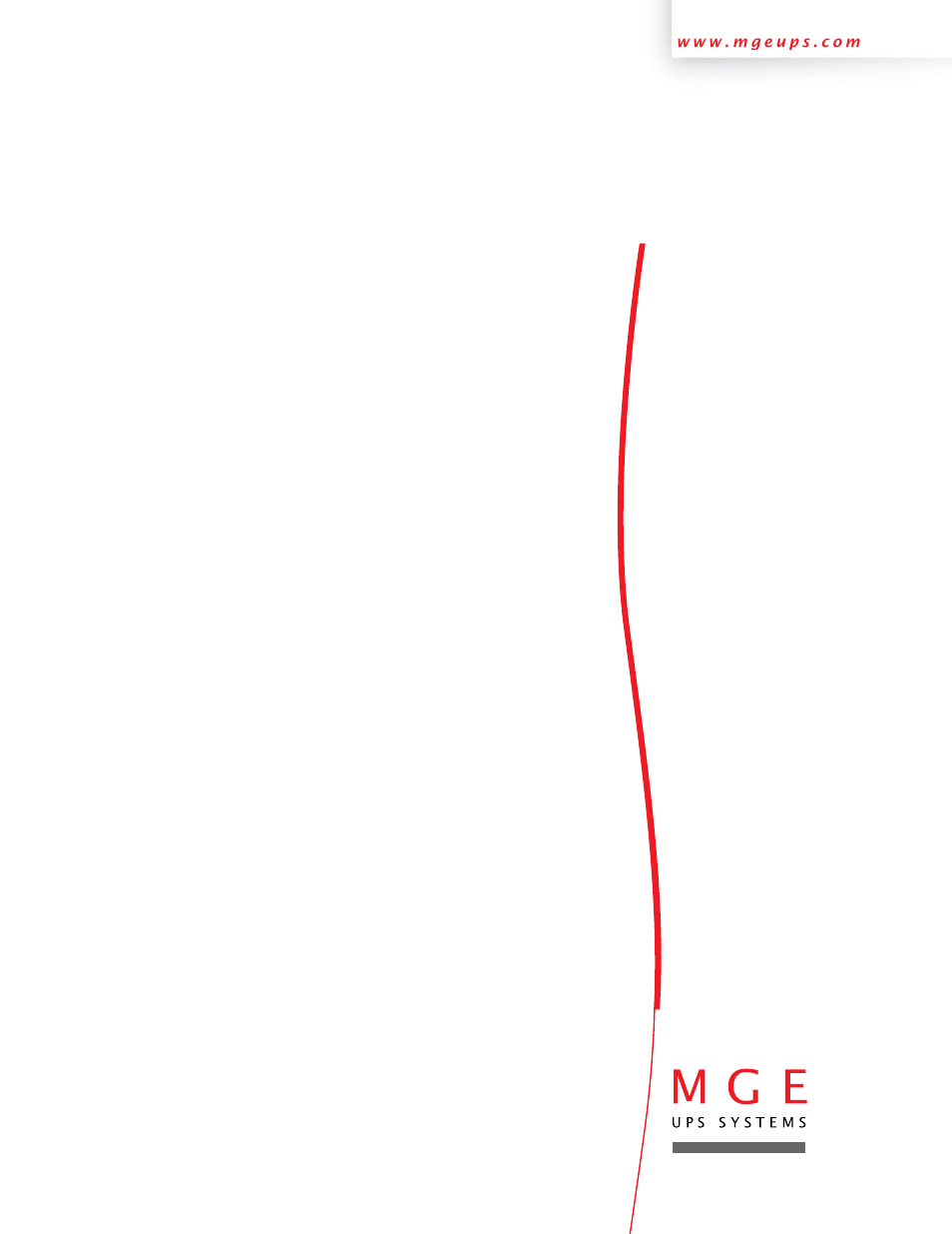 MGE UPS Systems 100 User Manual | Page 32 / 32