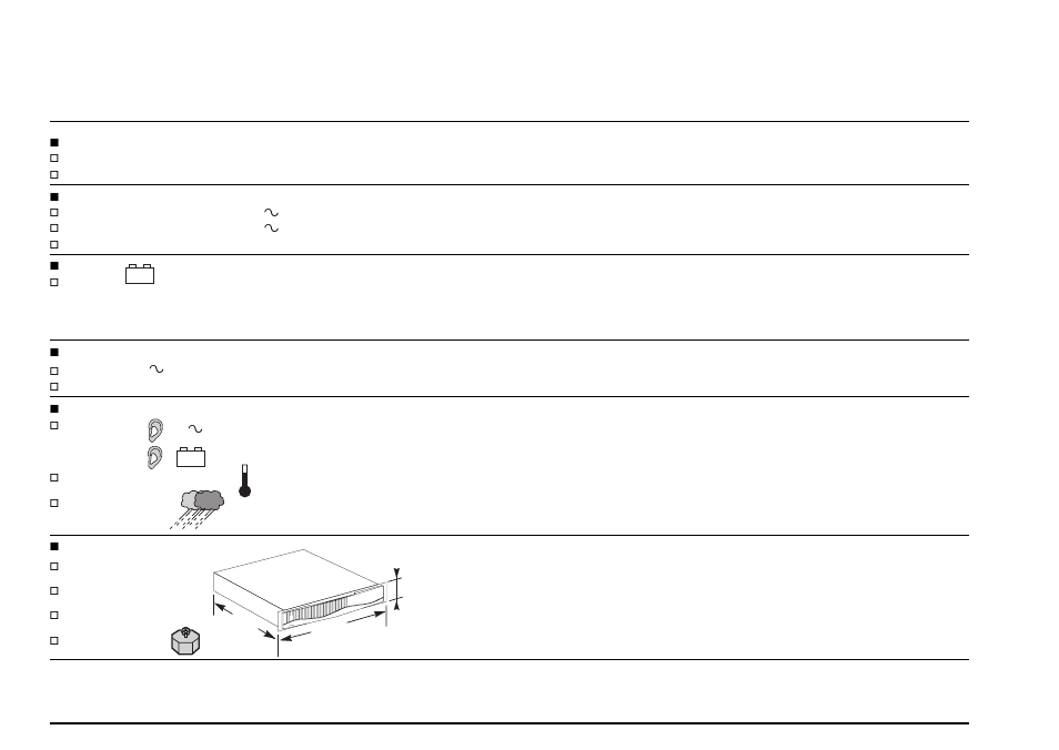 Technical data | MGE UPS Systems EXB10Rack User Manual | Page 10 / 22