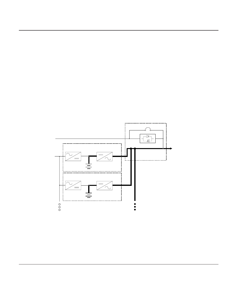 Figure, 2 normal operation, Eps 6000 ups shared systems | 2 — 2 operation | MGE UPS Systems EPS 6000 User Manual | Page 28 / 84