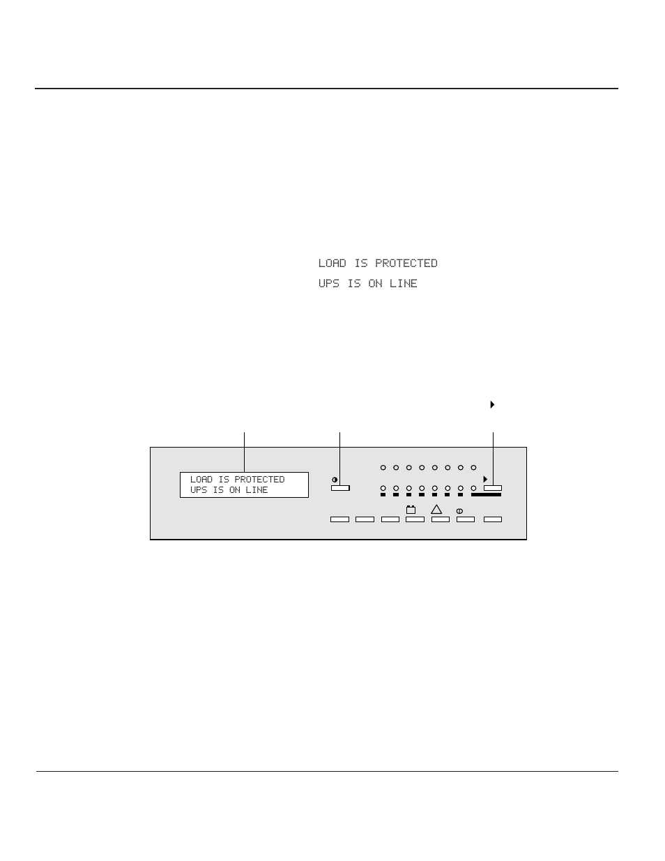 Figure, 3 using the alphanumeric display, User’s guide | MGE UPS Systems EPS 6000 User Manual | Page 49 / 84
