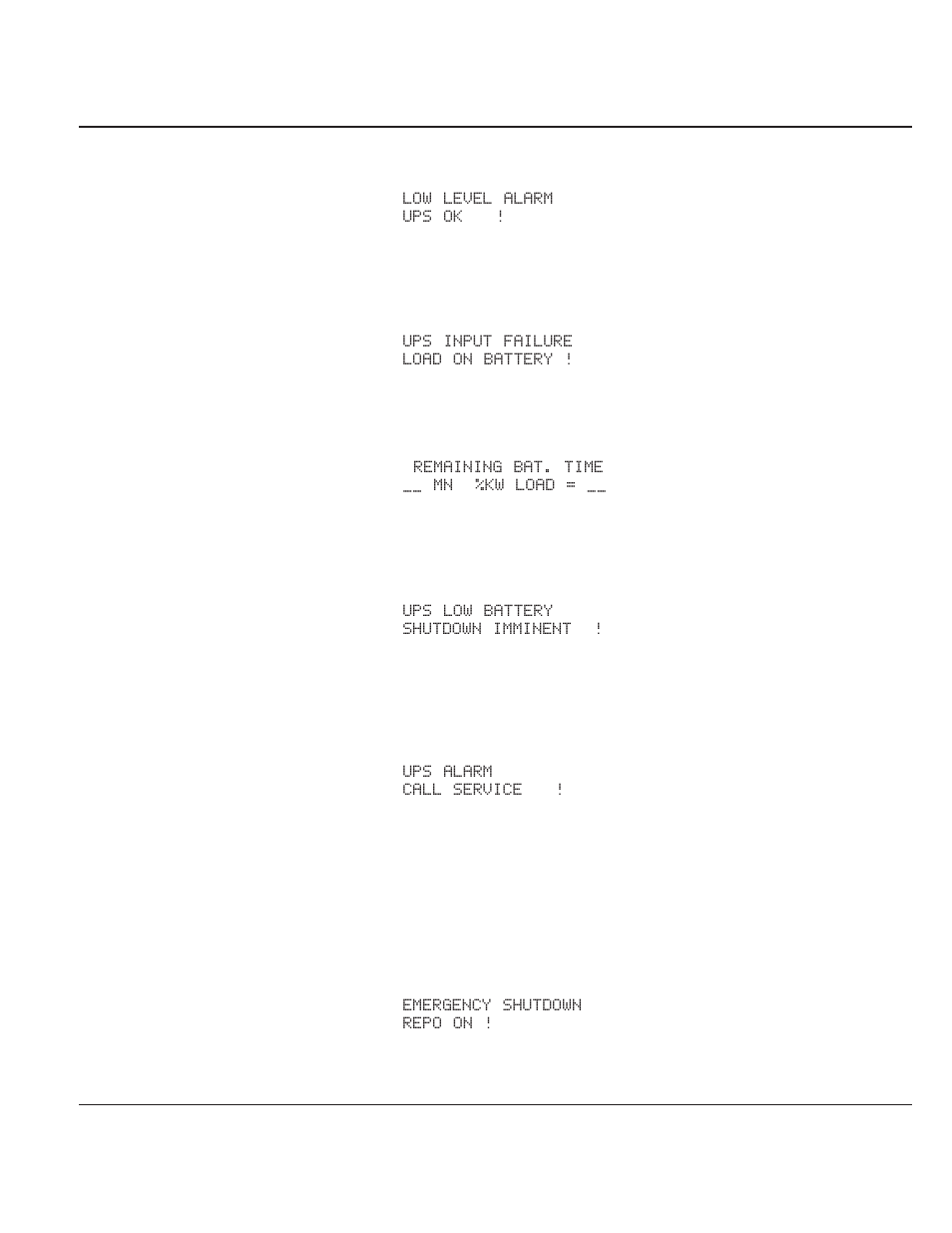 Eps 6000 ups shared systems | MGE UPS Systems EPS 6000 User Manual | Page 64 / 84