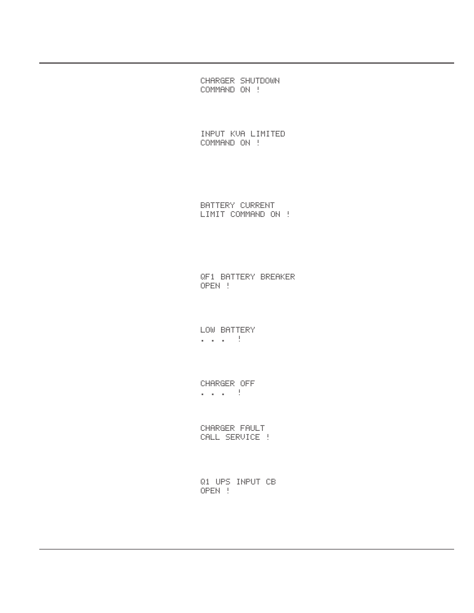 Eps 6000 ups shared systems | MGE UPS Systems EPS 6000 User Manual | Page 66 / 84