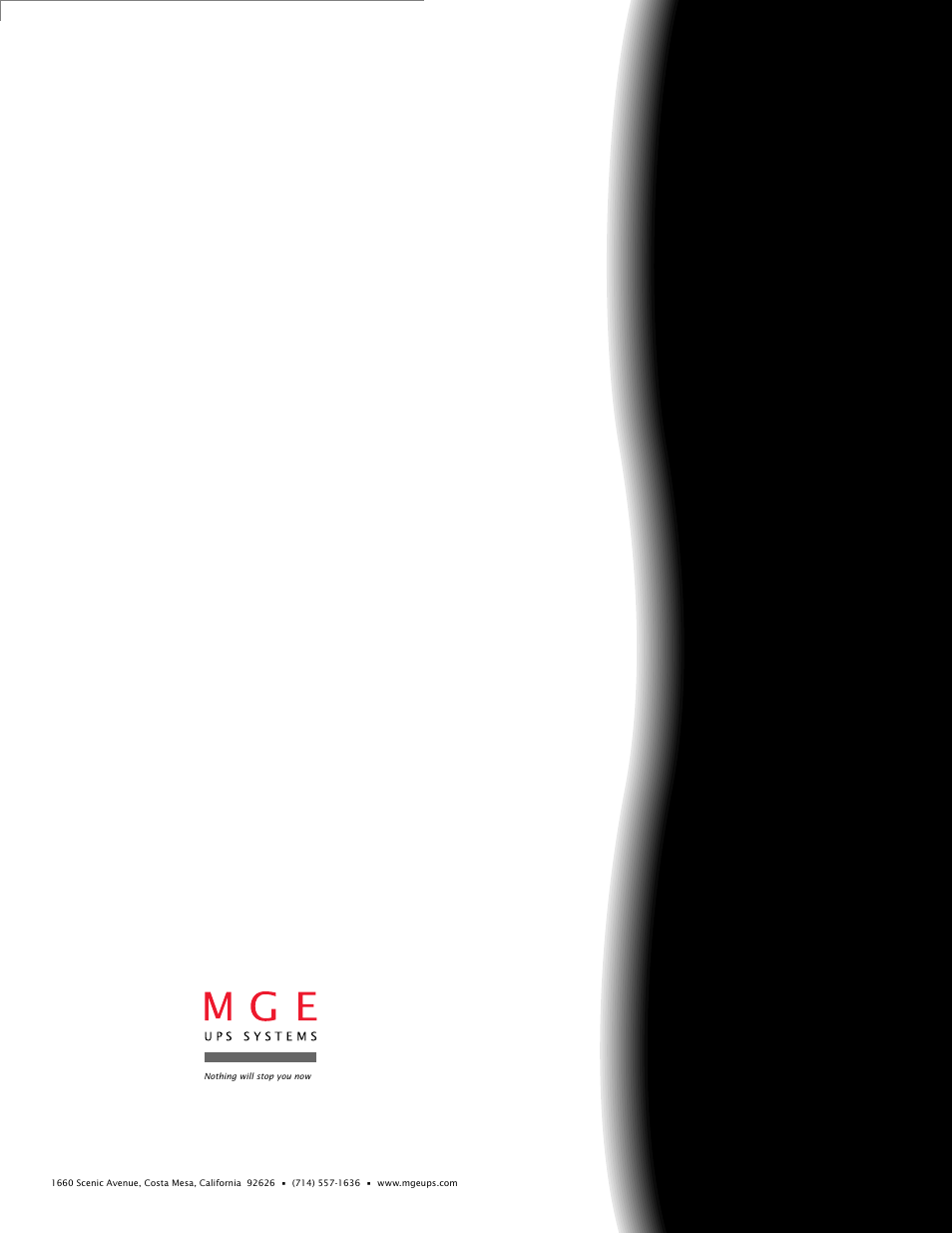 MGE UPS Systems S3 User Manual | Page 64 / 64