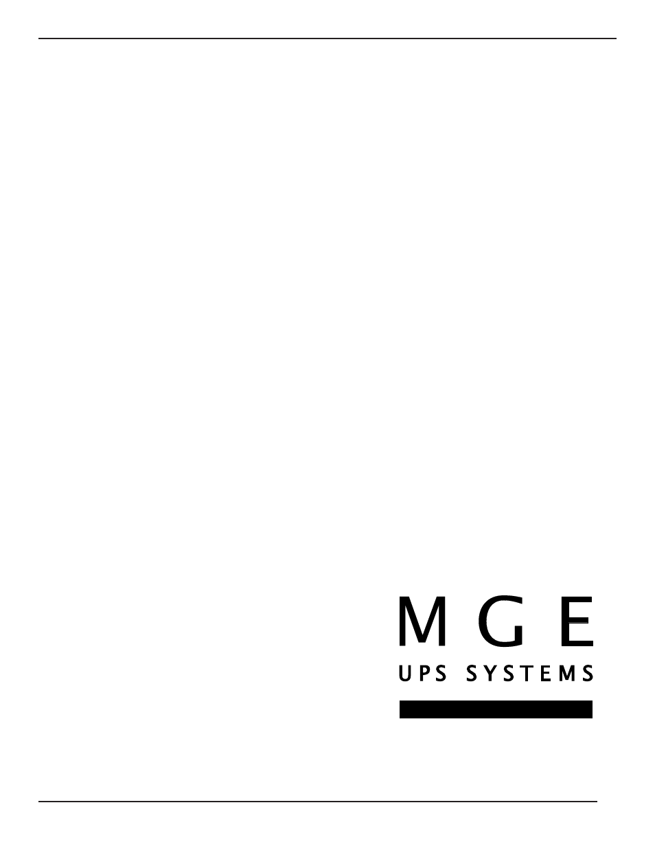 MGE UPS Systems 3.5 to 21 kVA N+1 User Manual | Page 4 / 54