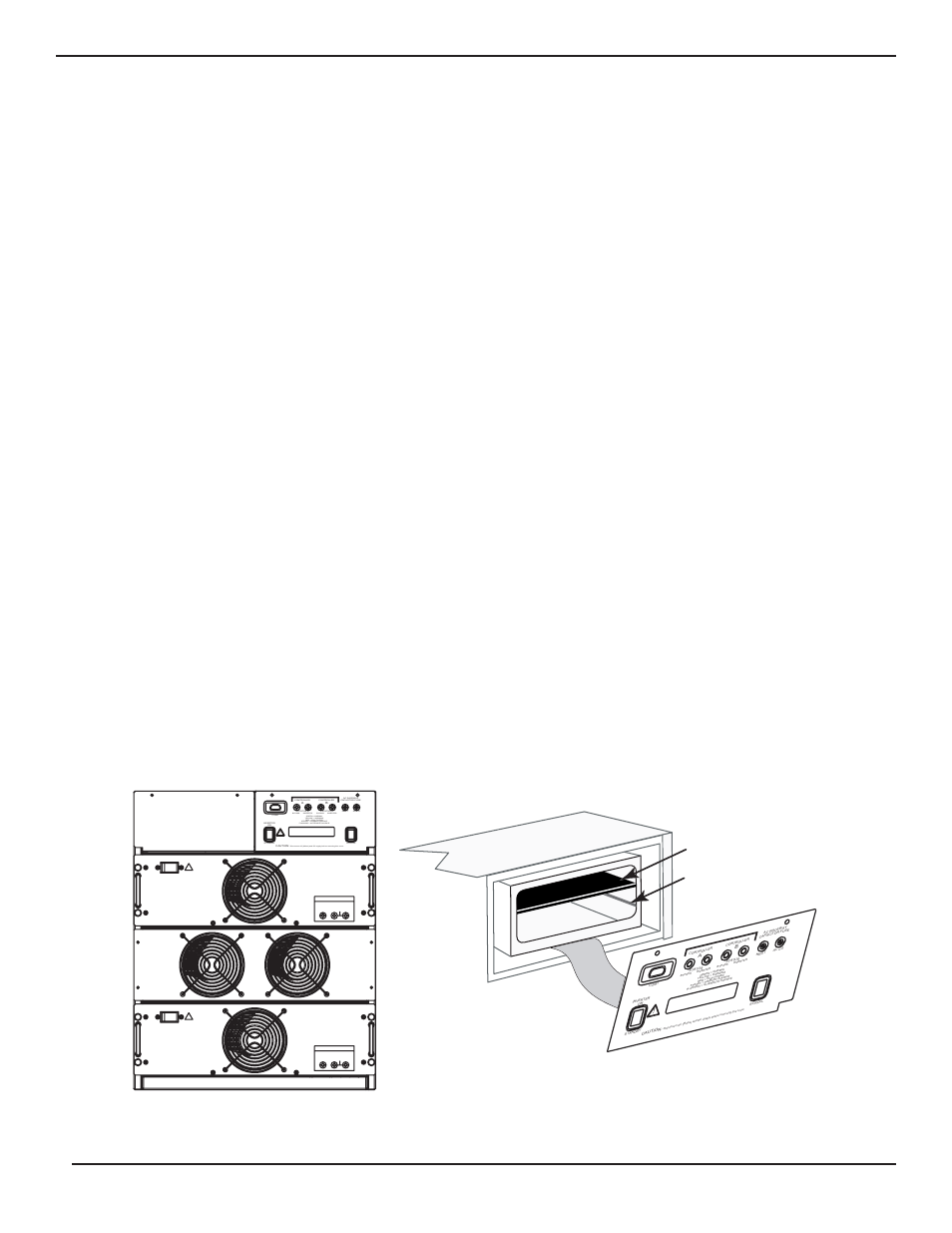 8 redundant microprocess, 1 redundant microprocesso, Owner’s manual | Page 3 — 5, Removing module, Open breaker before, Controller, Controller inverter on ac lo neut | MGE UPS Systems 3.5 to 21 kVA N+1 User Manual | Page 43 / 54