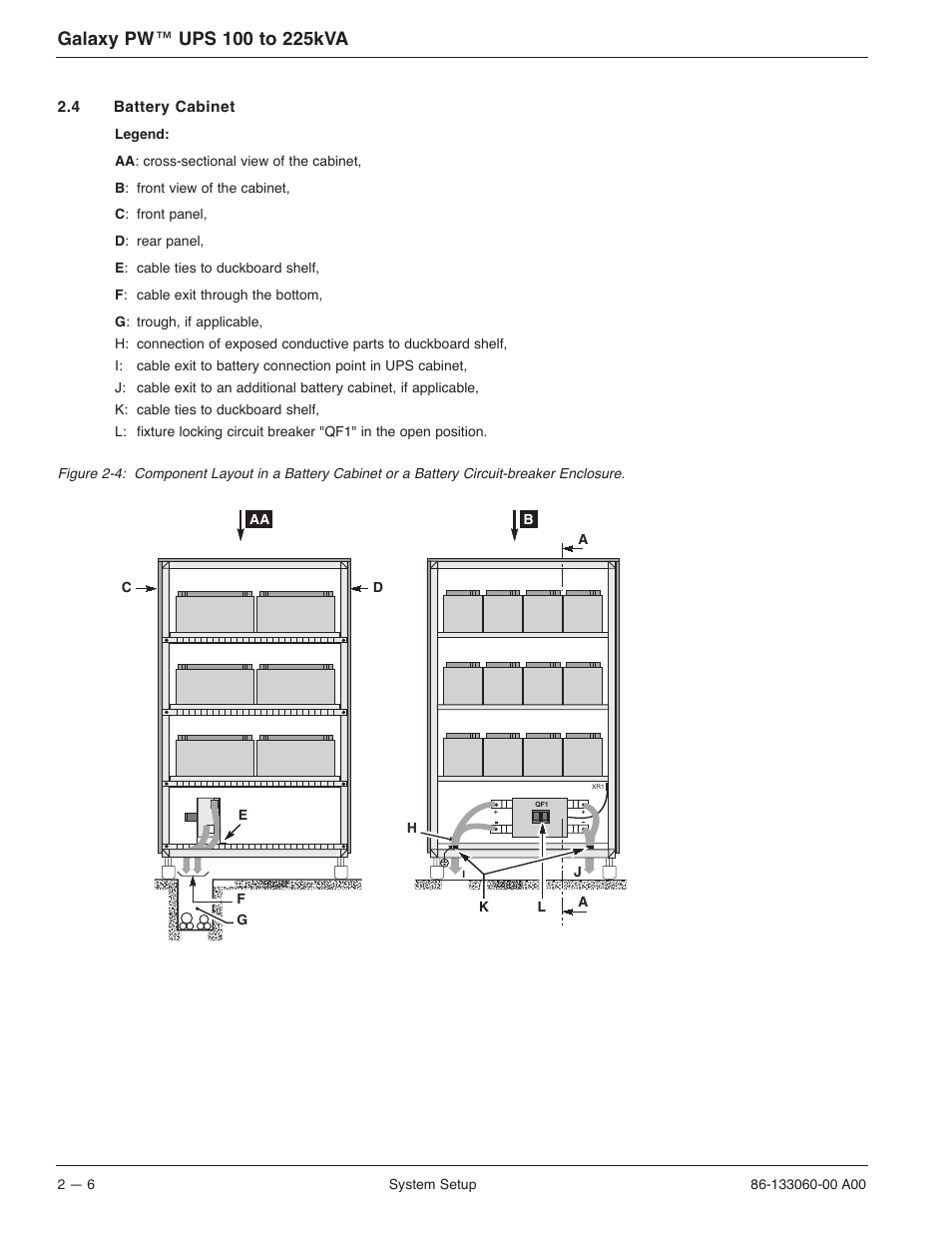 MGE UPS Systems GALAXY PW 225KVA User Manual | Page 28 / 104